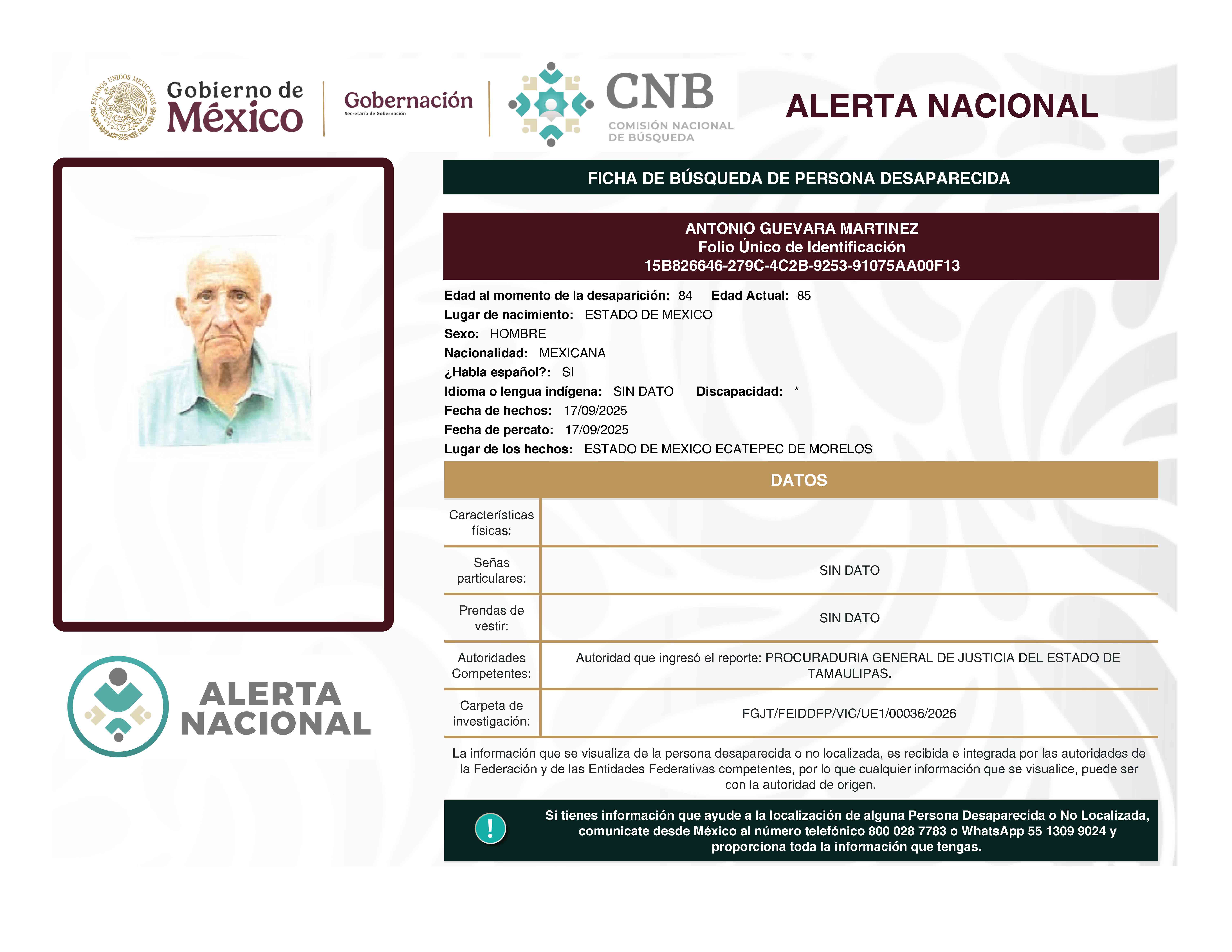 ANTONIO GUEVARA MARTINEZ