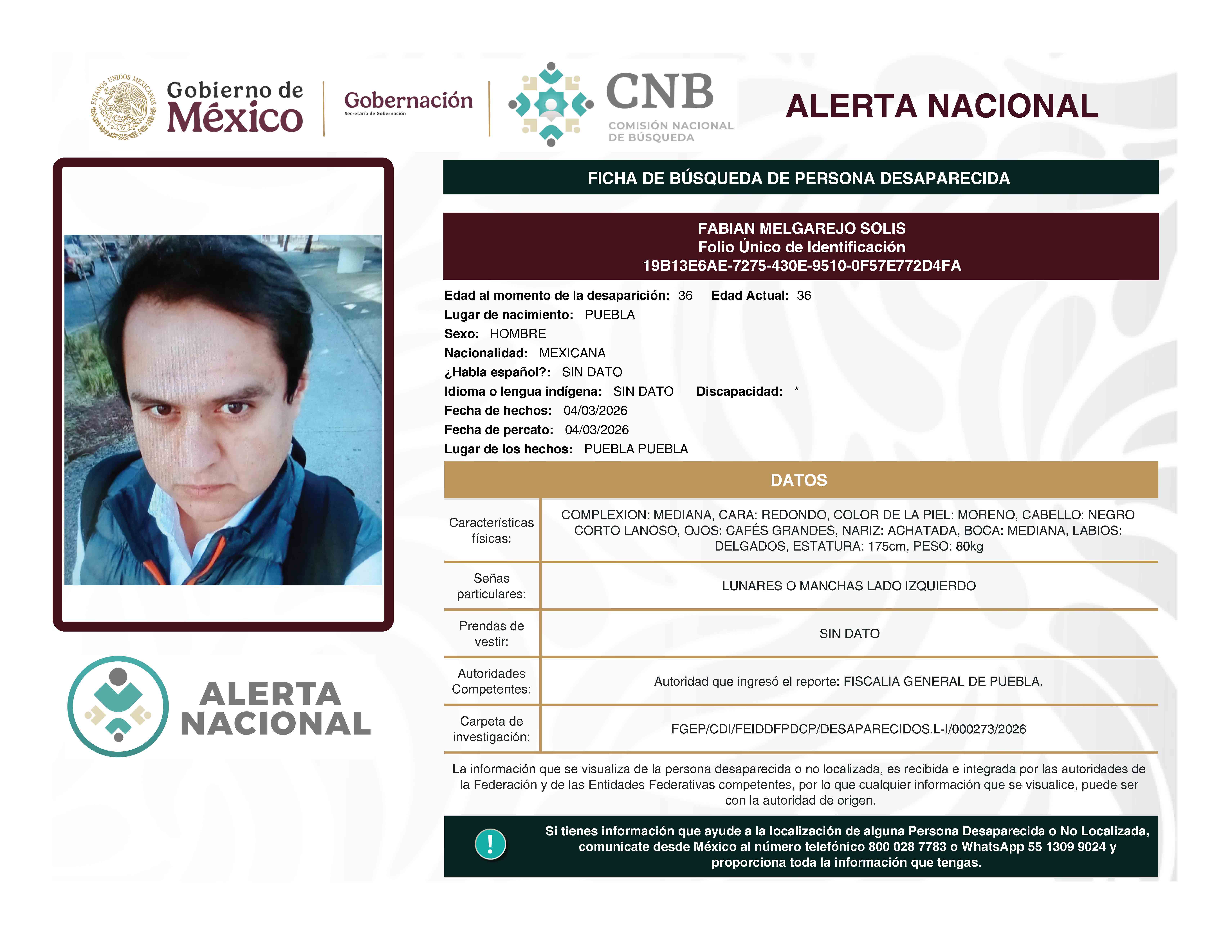 FABIAN MELGAREJO SOLIS