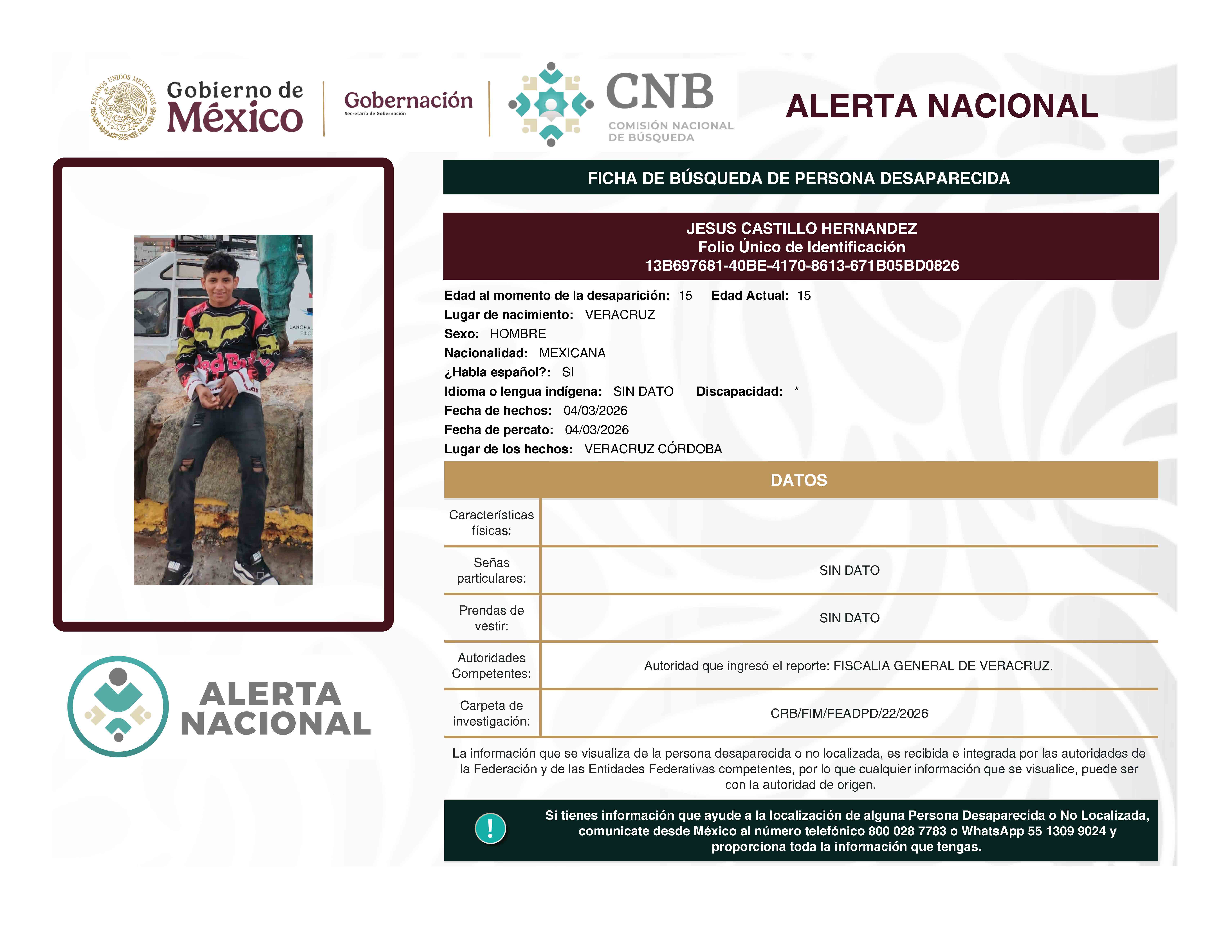 JESUS CASTILLO HERNANDEZ